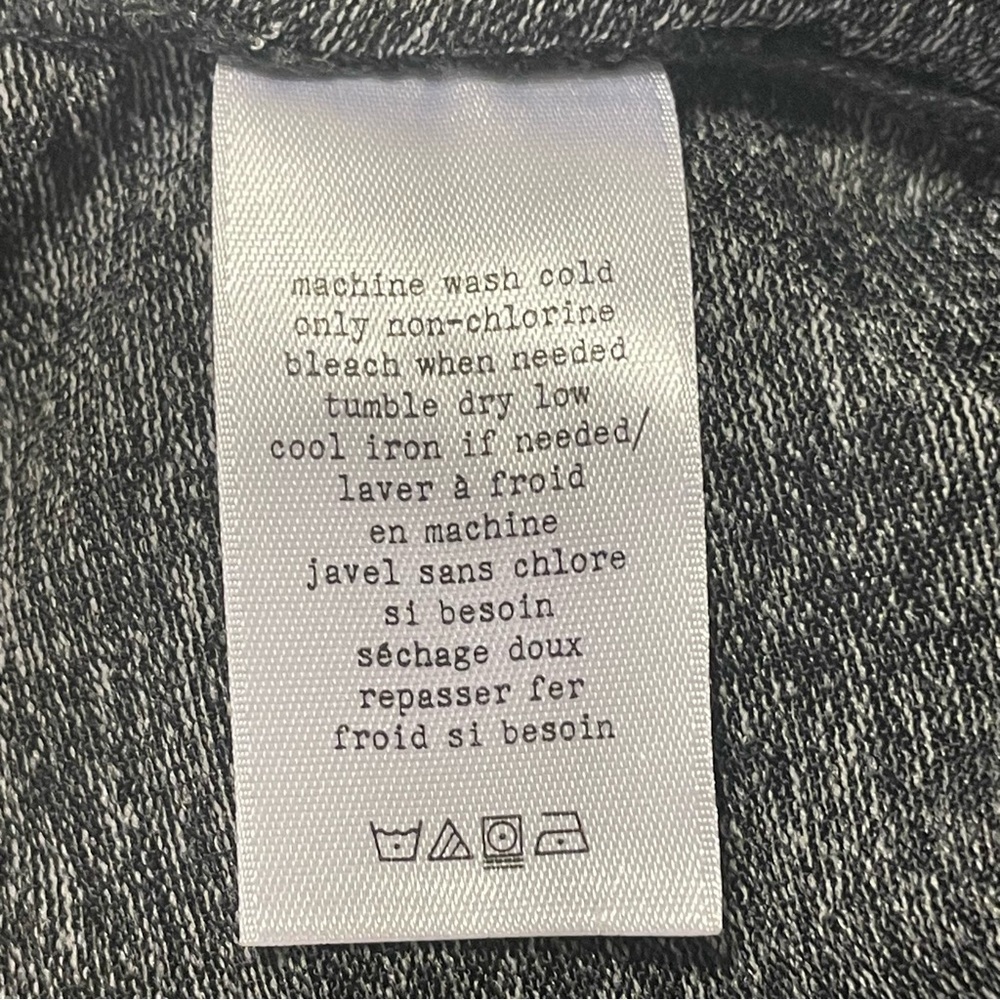 RAG & BONE NWOT The Classic Beater Tank in Charcoal - Picture 6 of 6